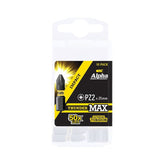 Alpha-Thundermax Pz2 X 25Mm Impact Insert Bit Handipack (X10)